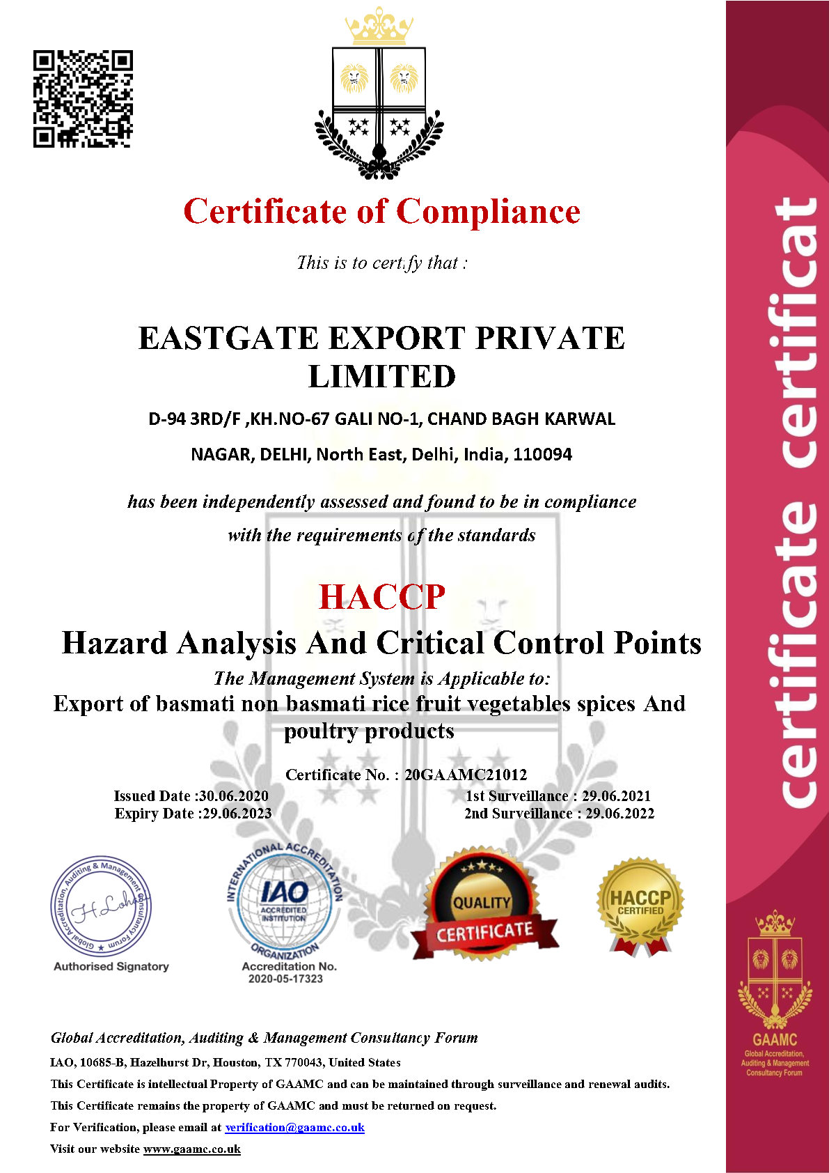 HACCP