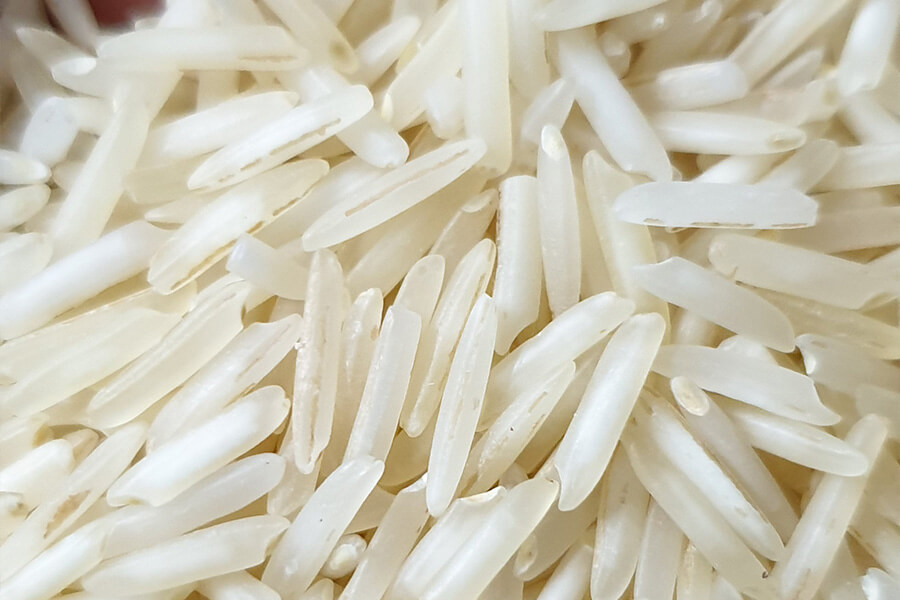 1718 steam Basmti Rice