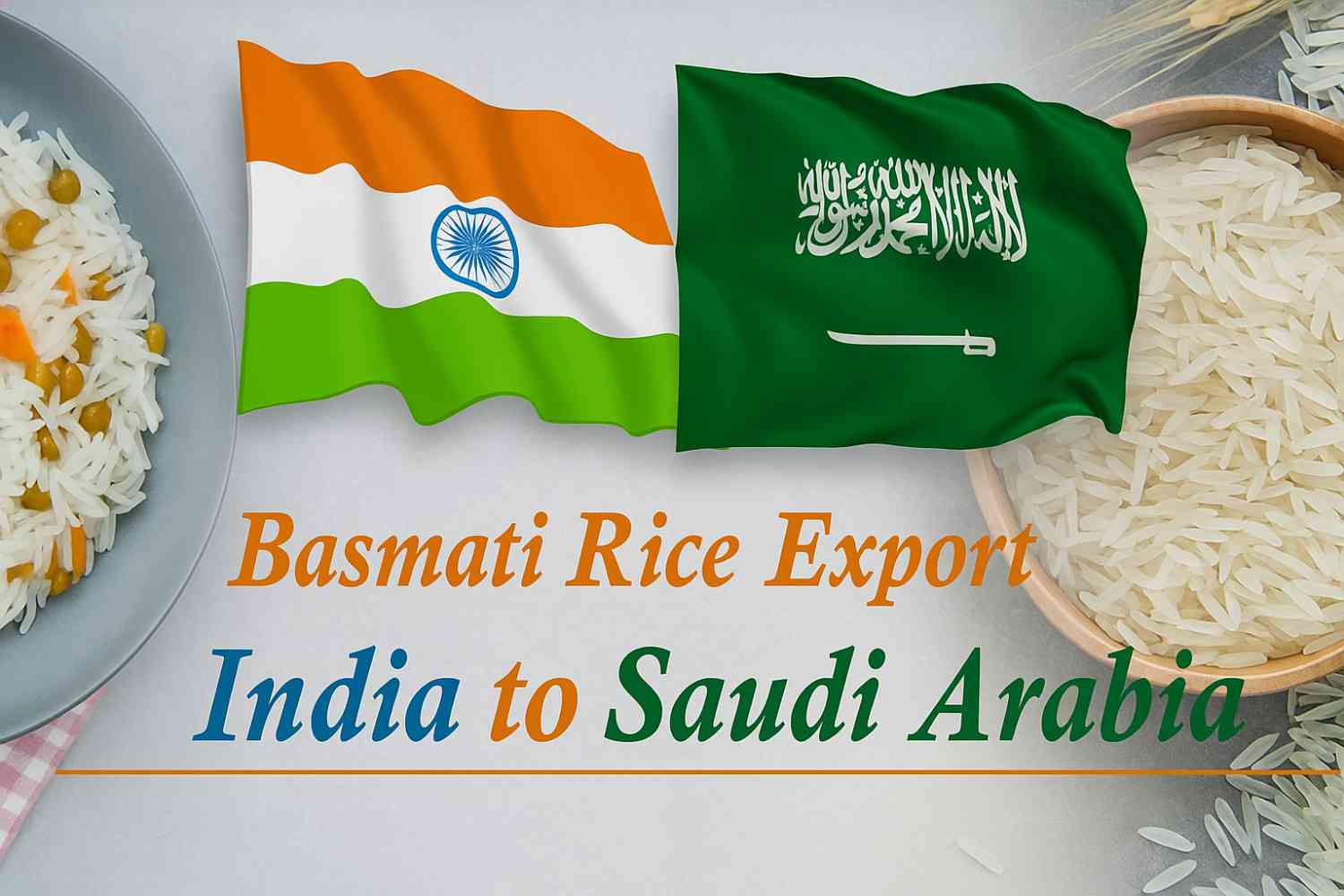 Basmati Rice Export From India To Saudi Arabia