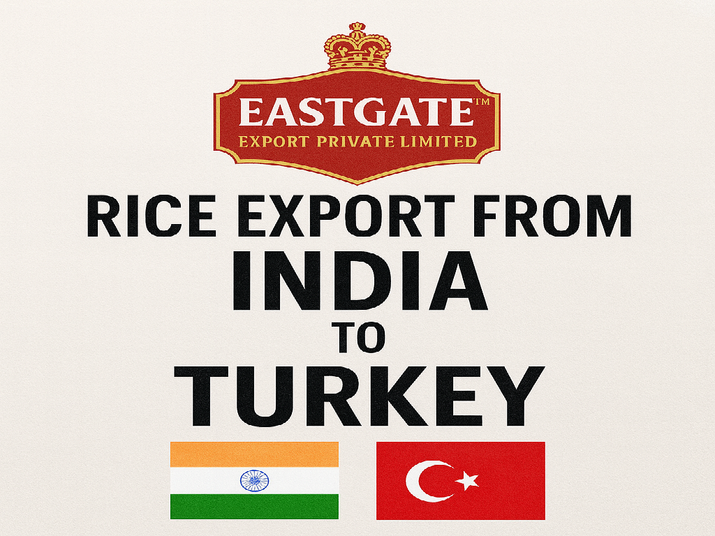 Rice Export from India to Turkey
