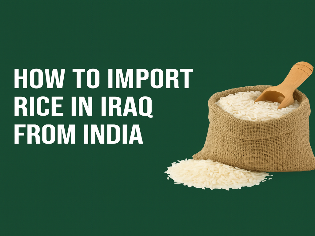 استيراد الأرز من الهند إلى العراق